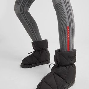 Prada Nylon Padded booties